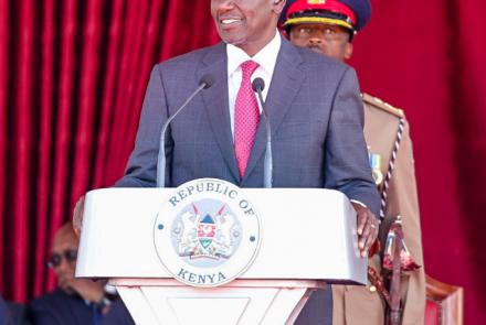 H.E President William Ruto speech during the 149th Pass out Parade at National Police College, Kiganjo.